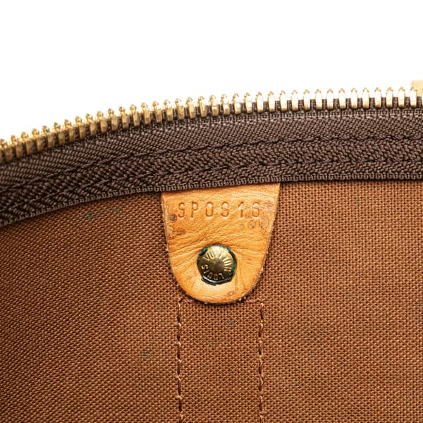 Pre-owned Louis Vuitton Monogram Keepall 45 Brown