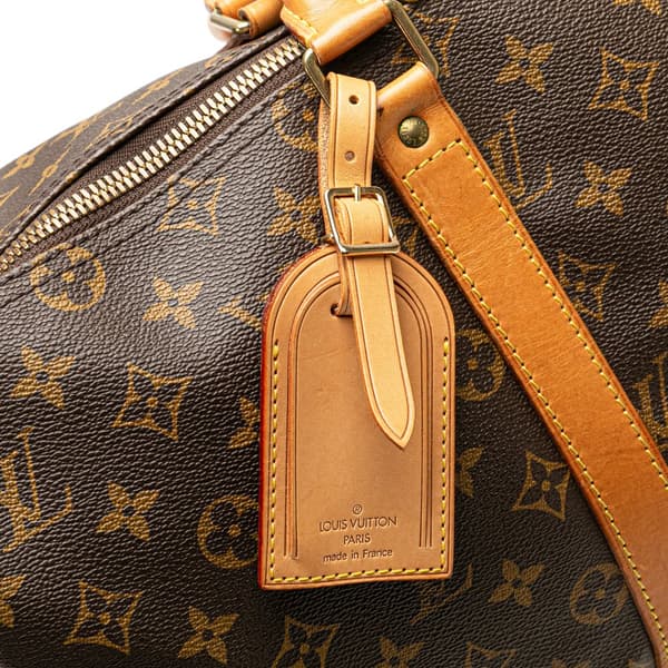 Pre-owned Louis Vuitton Monogram Keepall 45 Brown