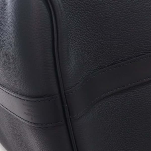 Pre-owned Louis Vuitton Aerogram Keepall Bandouliere 40 Black