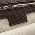 Miniatyrbild 4 av 9: Pre-owned Gucci Canvas Web Embossed Logo Tote White
