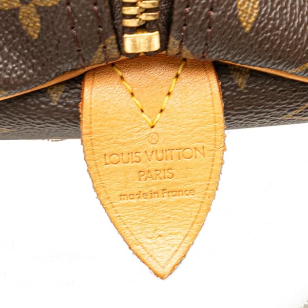 Pre-owned Louis Vuitton Monogram Keepall 55 Brown