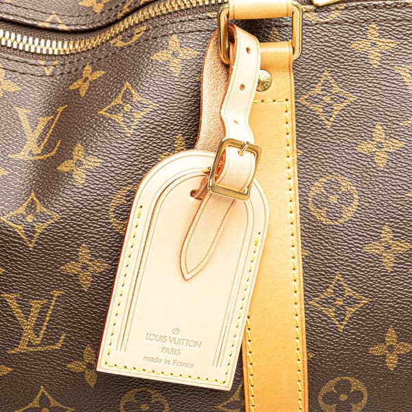 Pre-owned Louis Vuitton Monogram Keepall 55 Brown