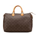 Pikkukuva 1 / 9: Pre-owned Louis Vuitton Monogram Speedy 35 Brown