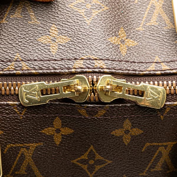 Pre-owned Louis Vuitton Monogram Keepall 50 Brown