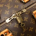 Miniatyrbild 10 av 10: Pre-owned Louis Vuitton Monogram Keepall Bandouliere 55 Brown