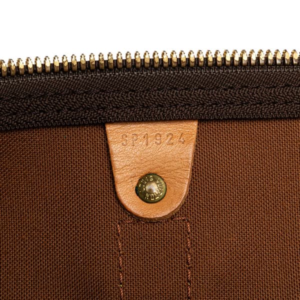 Pre-owned Louis Vuitton Monogram Keepall 50 Brown