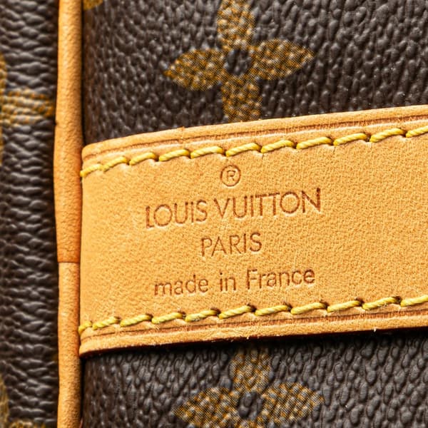 Pre-owned Louis Vuitton Monogram Keepall 60 Brown