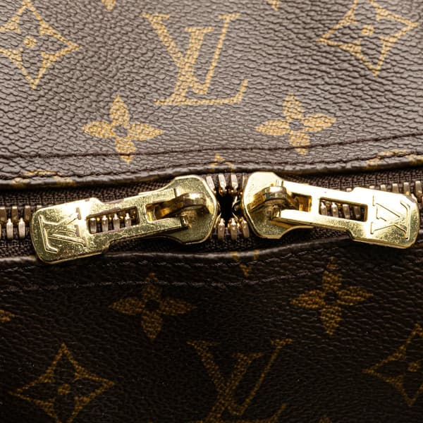 Pre-owned Louis Vuitton Monogram Keepall 60 Brown
