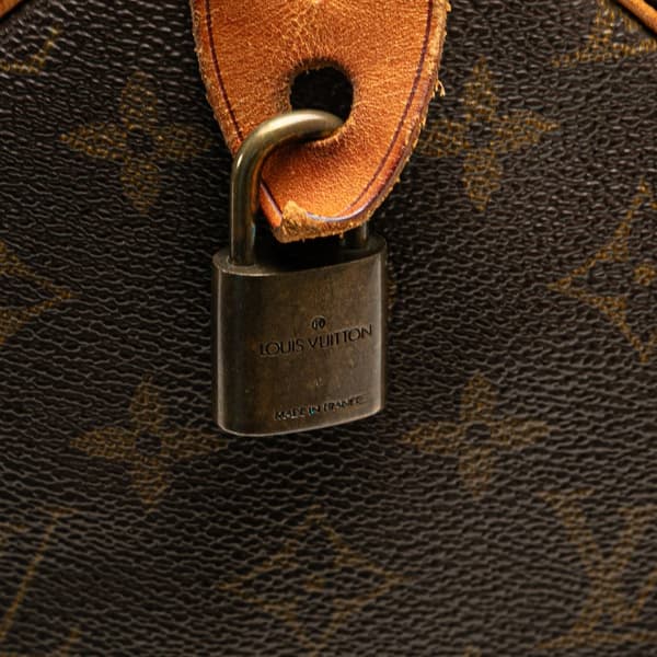 Pre-owned Louis Vuitton Monogram Speedy 35 Brown