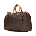 Miniatyrbild 2 av 10: Pre-owned Louis Vuitton Monogram Speedy 35 Brown