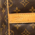 Miniatyrbilde 5 av 10: Pre-owned Louis Vuitton Monogram Keepall Bandouliere 55 Brown