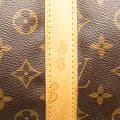 Miniatyrbilde 10 av 10: Pre-owned Louis Vuitton Monogram Keepall Bandouliere 55 Brown