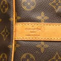 Miniatyrbild 4 av 9: Pre-owned Louis Vuitton Monogram Keepall Bandouliere 50 Brown