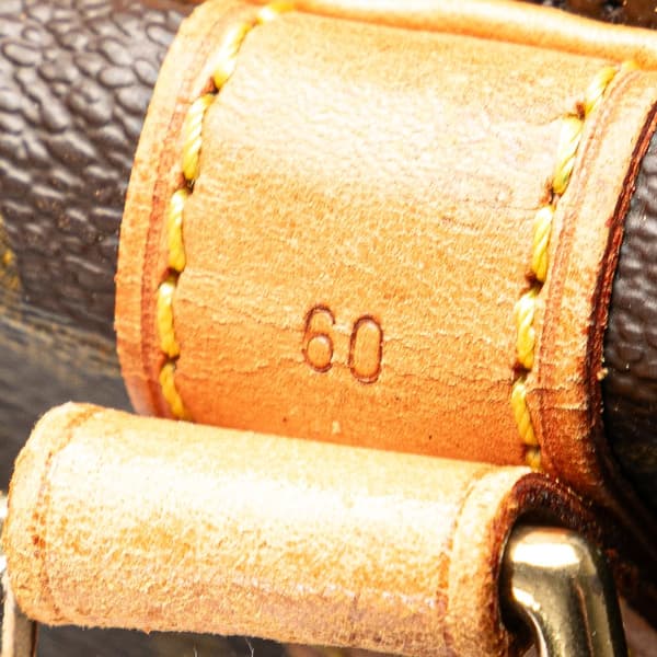 Pre-owned Louis Vuitton Monogram Keepall Bandouliere 60 Brown