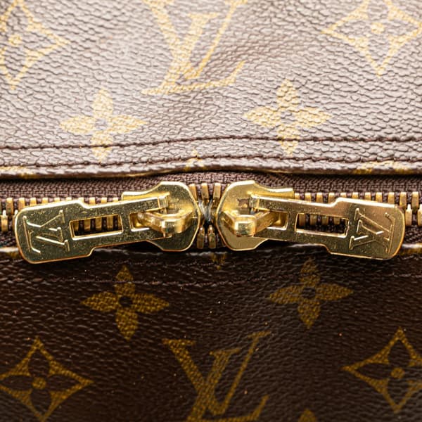 Pre-owned Louis Vuitton Monogram Keepall Bandouliere 60 Brown