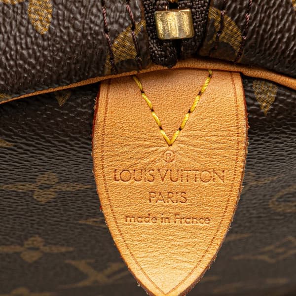 Pre-owned Louis Vuitton Monogram Keepall 55 Brown