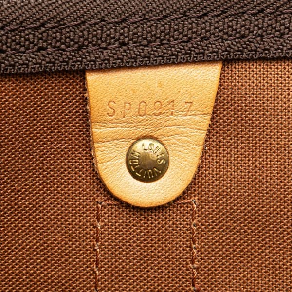 Pre-owned Louis Vuitton Monogram Keepall 55 Brown