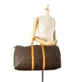 Pikkukuva 10 / 10: Pre-owned Louis Vuitton Monogram Keepall 55 Brown