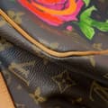 Miniatyrbilde 7 av 10: Pre-owned Louis Vuitton Monogram Roses Keepall 50 Brown