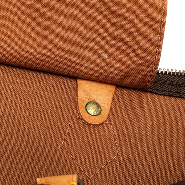 Pre-owned Louis Vuitton Monogram Speedy 40 Brown