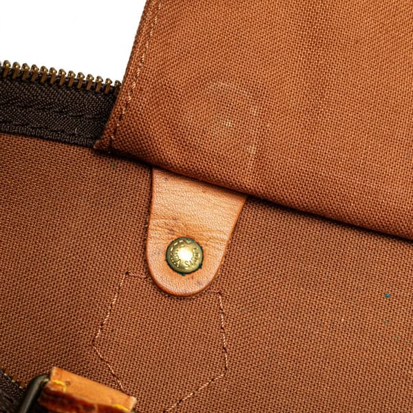 Pre-owned Louis Vuitton Monogram Speedy 40 Brown