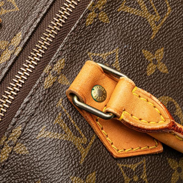 Pre-owned Louis Vuitton Monogram Speedy 40 Brown