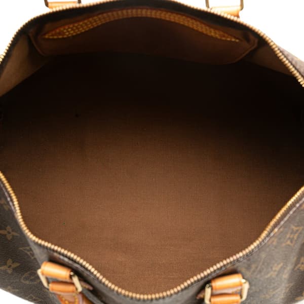 Pre-owned Louis Vuitton Monogram Speedy 40 Brown