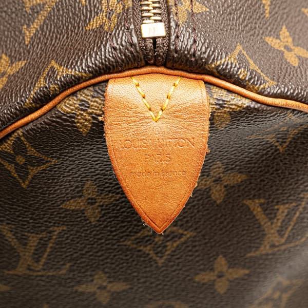 Pre-owned Louis Vuitton Monogram Speedy 40 Brown