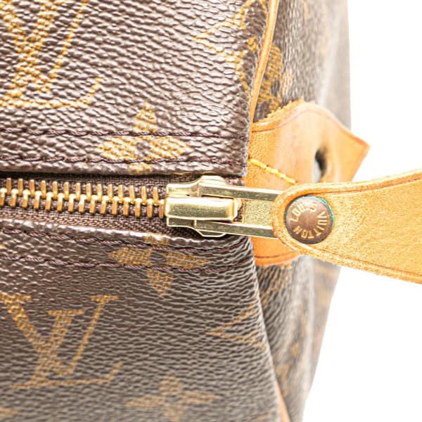 Pre-owned Louis Vuitton Monogram Speedy 40 Brown