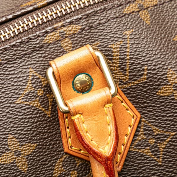 Pre-owned Louis Vuitton Monogram Speedy 40 Brown