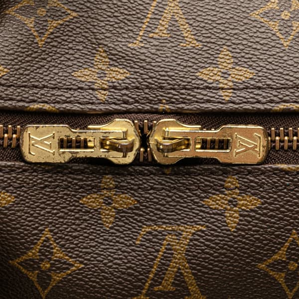 Pre-owned Louis Vuitton Monogram Keepall 60 Brown