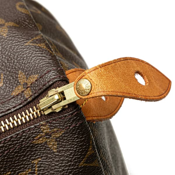 Pre-owned Louis Vuitton Monogram Speedy 40 Brown