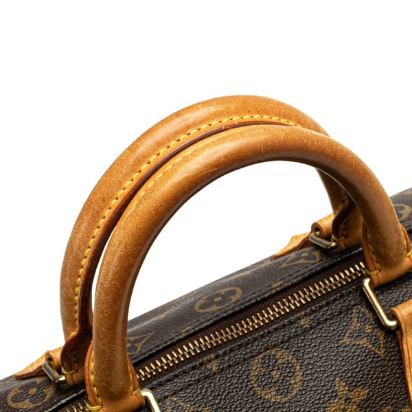 Pre-owned Louis Vuitton Monogram Speedy 30 Brown