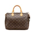 Miniatyrbild 1 av 10: Pre-owned Louis Vuitton Monogram Speedy 30 Brown