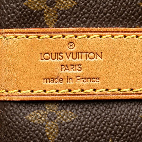 Pre-owned Louis Vuitton Monogram Keepall Bandouliere 55 Brown