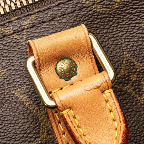 Pre-owned Louis Vuitton Monogram Keepall Bandouliere 55 Brown