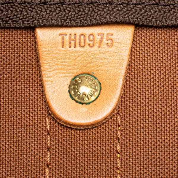 Pre-owned Louis Vuitton Monogram Keepall Bandouliere 55 Brown