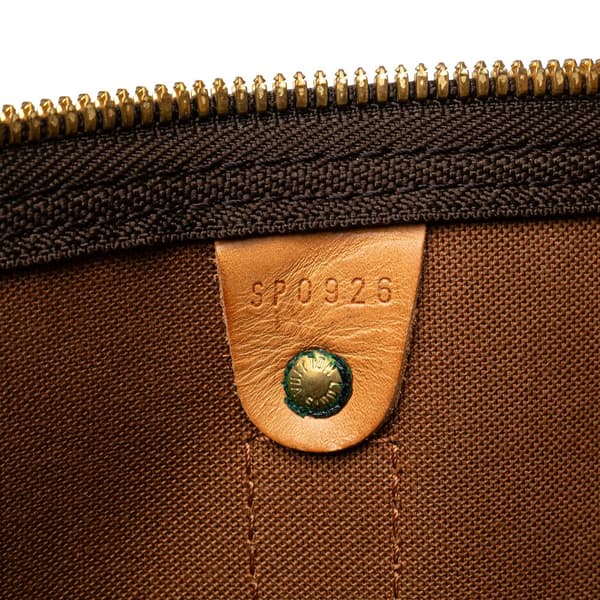Pre-owned Louis Vuitton Monogram Keepall 60 Brown