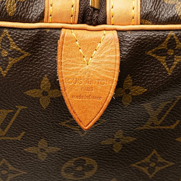 Pre-owned Louis Vuitton Monogram Sac Souple 45 Brown