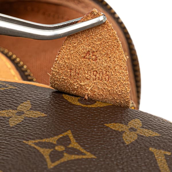 Pre-owned Louis Vuitton Monogram Sac Souple 45 Brown