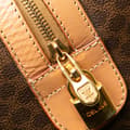 Miniatyrbillede 7 af 10: Pre-owned Celine Macadam Coated Canvas Travel Bag Brown