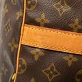 Miniatyrbilde 5 av 10: Pre-owned Louis Vuitton Monogram Keepall Bandouliere 60 Brown