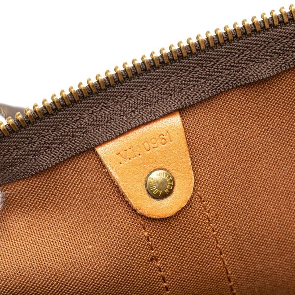 Pre-owned Louis Vuitton Monogram Keepall Bandouliere 60 Brown