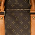 Miniatyrbilde 8 av 10: Pre-owned Louis Vuitton Monogram Keepall Bandouliere 60 Brown