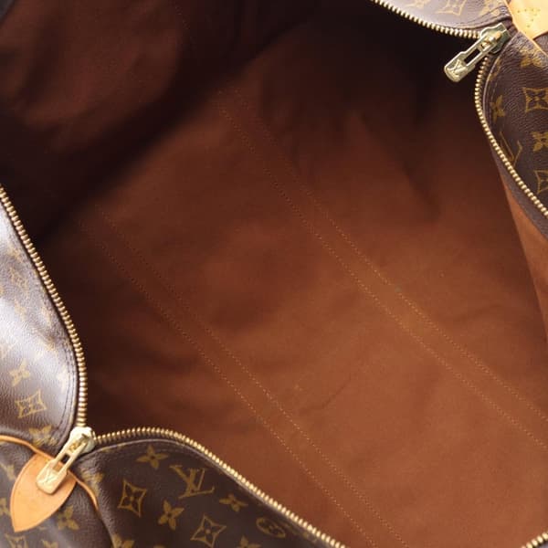 Pre-owned Louis Vuitton Monogram Keepall 60 Brown