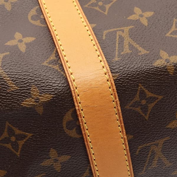 Pre-owned Louis Vuitton Monogram Keepall 50 Brown