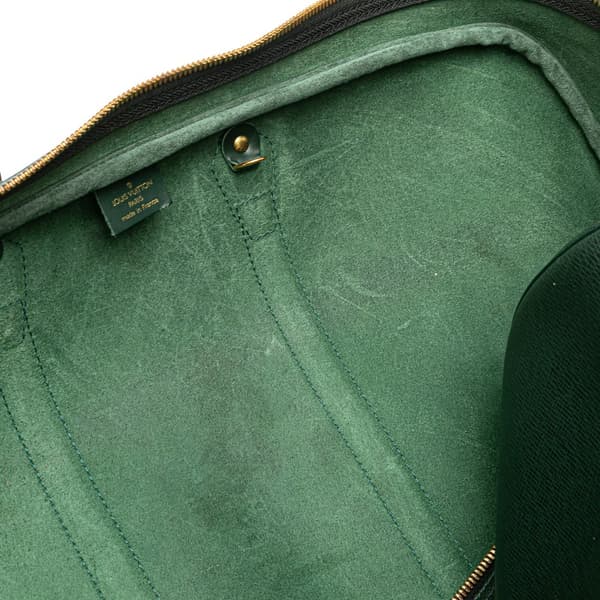 Pre-owned Louis Vuitton Taiga Kendall GM Green