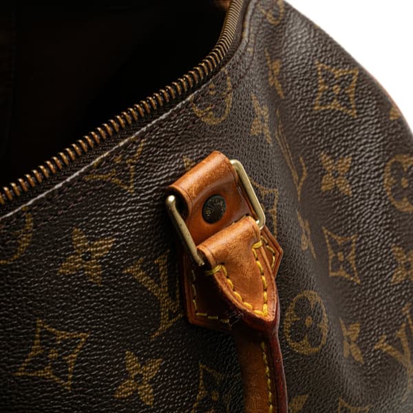 Pre-owned Louis Vuitton Monogram Speedy 35 Brown