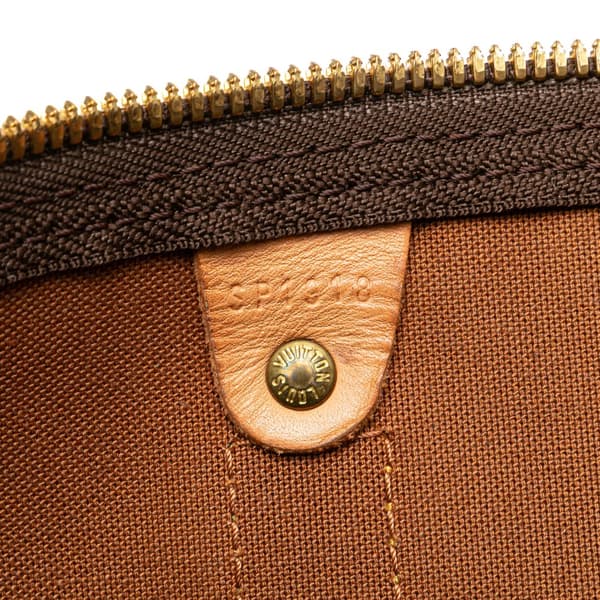 Pre-owned Louis Vuitton Monogram Keepall 50 Brown