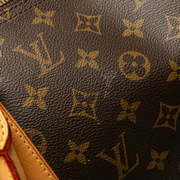 Pre-owned Louis Vuitton Monogram Keepall 50 Brown